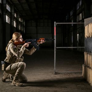 Tactical shooting drill for beginners and enthusiasts