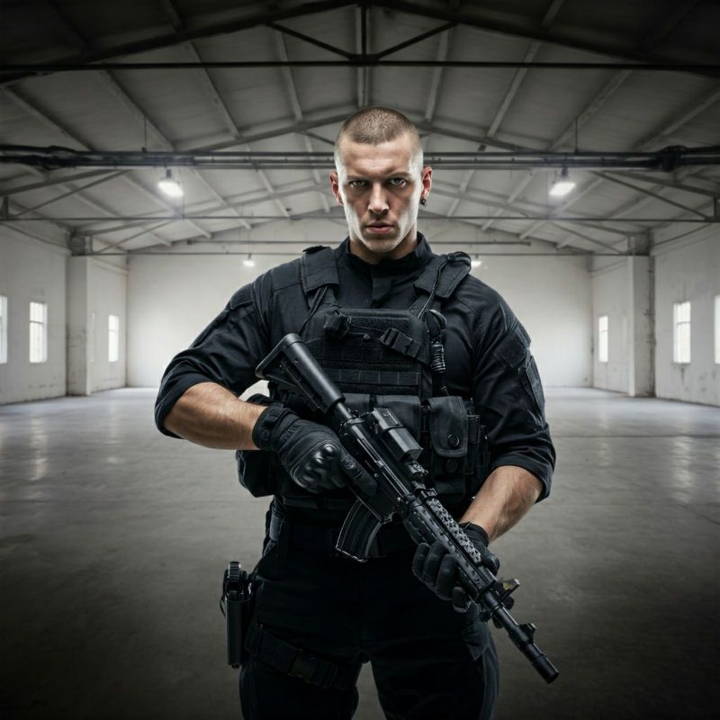 Professional shooting experience at a professional shooting range