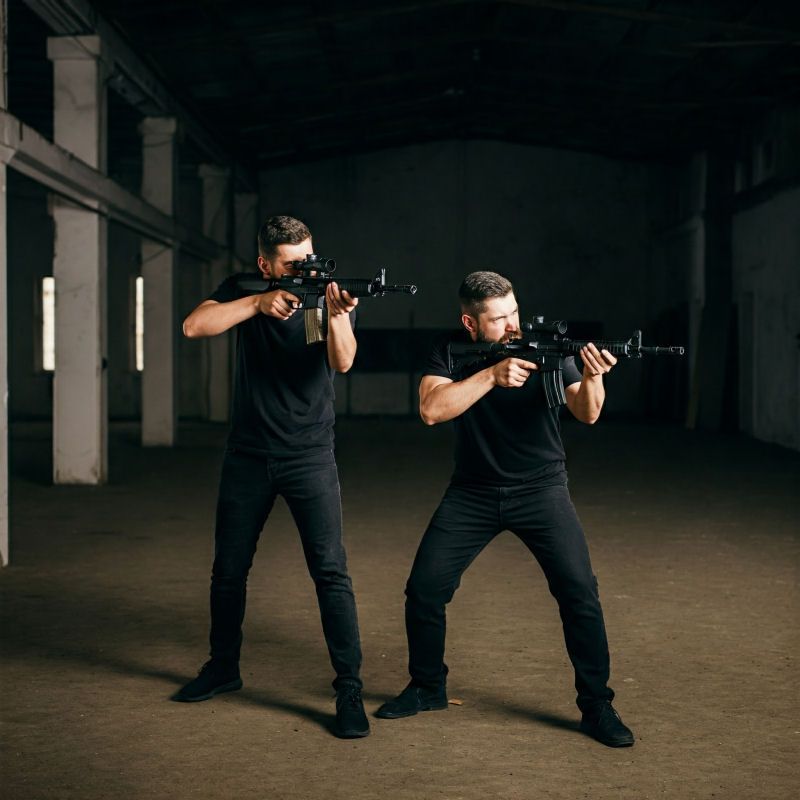 Target practice activity designed for corporate and group events