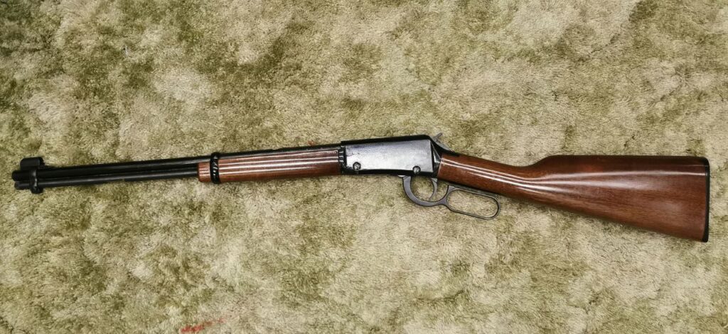 Classic Western-style Henry Underlever rimfire rifle